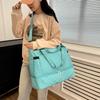 New travel bag Mother and child rhombus dry and wet separation fitness bag Large capacity yoga sports bag Birth boarding bag Women