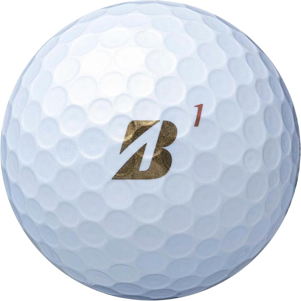 Dozen Bridgestone 2024 TOUR B X Pearl White Golf Balls Shop Card [2 Set] (24 Balls) Original