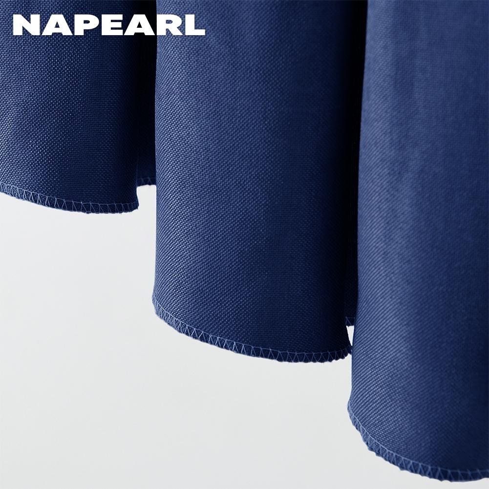 1PC NAPEARL Cap de perdea opace de culoare solidă la modă și minimalistă pentru decorarea ferestrelor mici 132x46cm