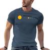 Mostly Harmless Solar System Tshirt Fitness Quick Dry Short Sleeve Top