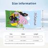 Barbapapa Custom Name Printed Beach Towel Personalized Soft Towel For Swimming Beach Travel