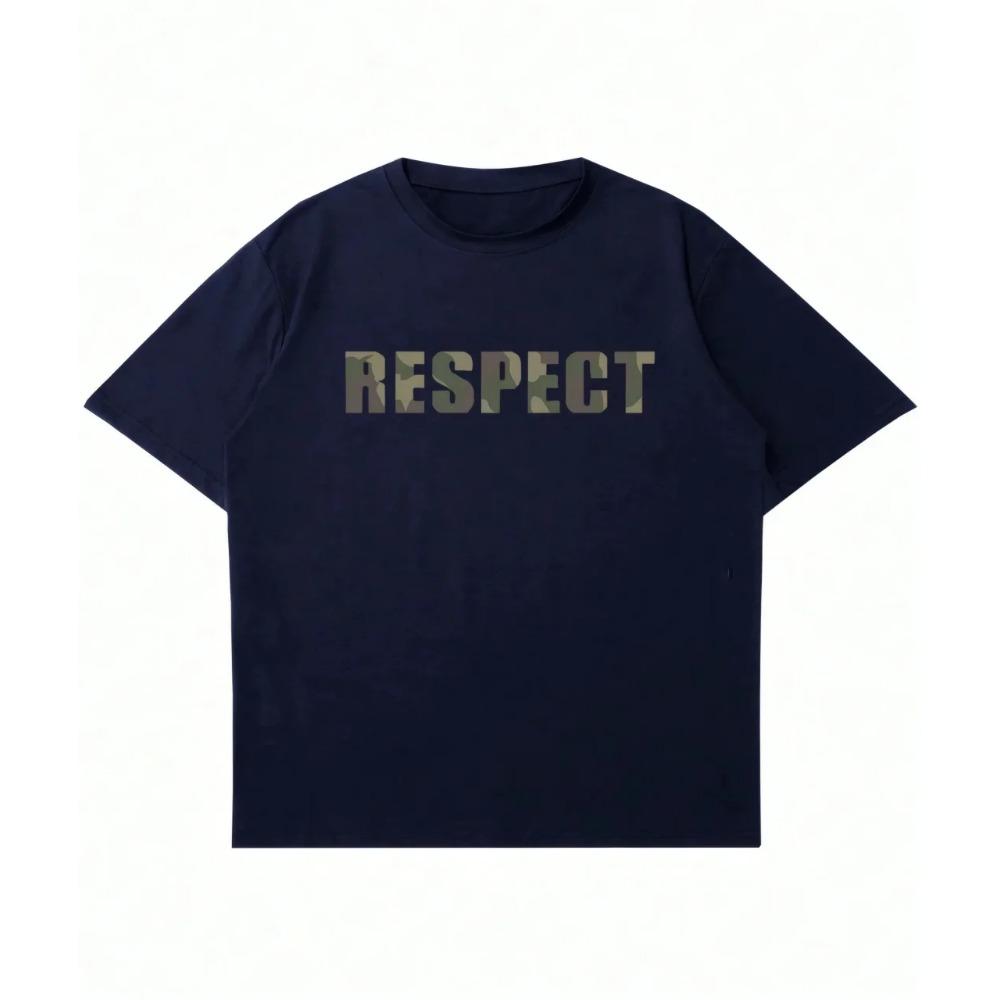 The 2025 Summer New Men's T-shirt Is Fashionable, Casual, Comfortable, Breathable and Letter-printed Polyester Men's Wear
