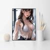 Liebliche Sexy Anime Mädchen Kawaii Poster und Drucke Leinwanddruck Moderne Wandkunst Bild für Wohnzimmer Heimdekoration