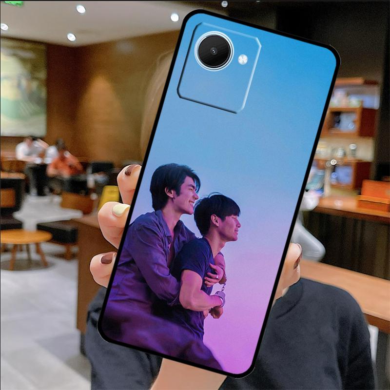 KinnPorsche The Series Case For Realme C75 C67 C61 C55 C53 C51 C21Y C25S 10 11 12 13 14 Pro Plus GT 6T 6 5 GT7 Pro
