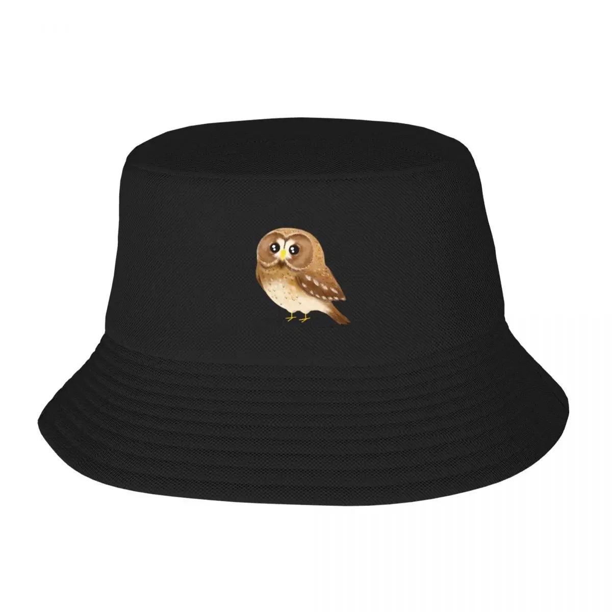 New Tawny Owl Bucket Hat Horse Hat Tactical Cap Unisex Womens