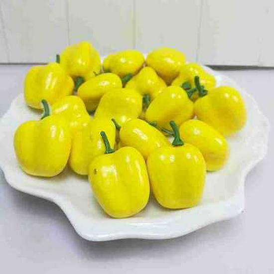 Simulation Foam Mini Fruits & Vegetables Set - 35 pcs for Window Decoration