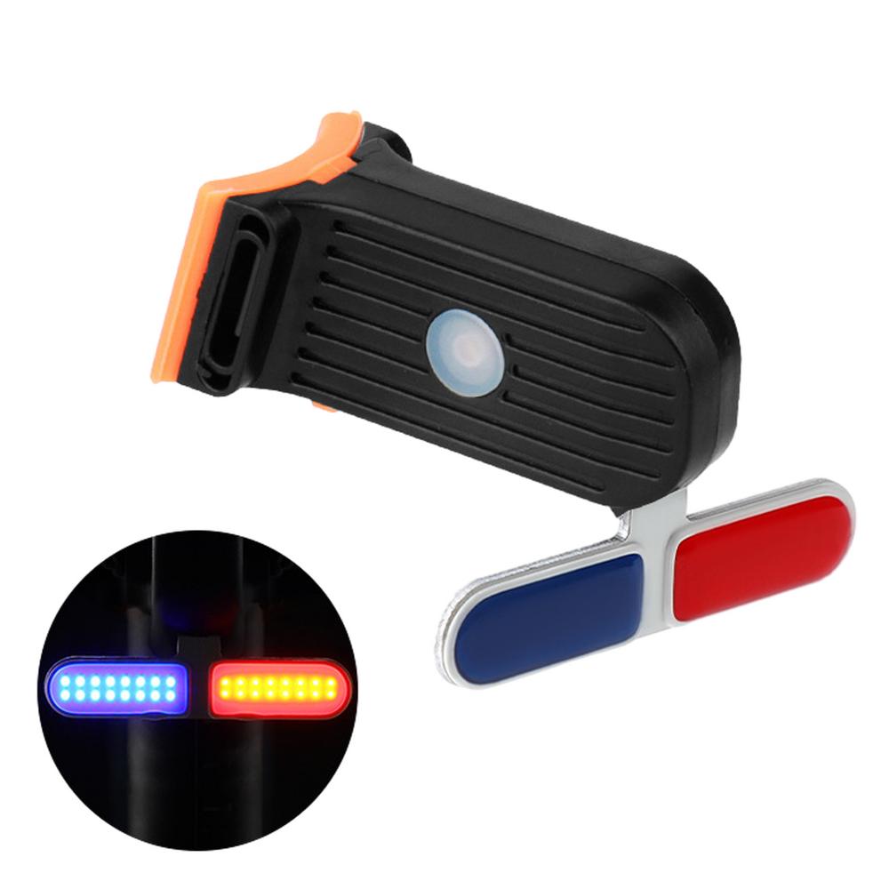 Bicycle Tail Light Waterproof Cycling Tail Light Rechargeable LED Bike Light Waterproof Cycling Accessories For City Bike