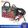 12V-24V Car Electronic Horn Controller 56 Melodies Horn Controller for Motorcycle Car Outdoor Auto Music Controller Unit Custom
