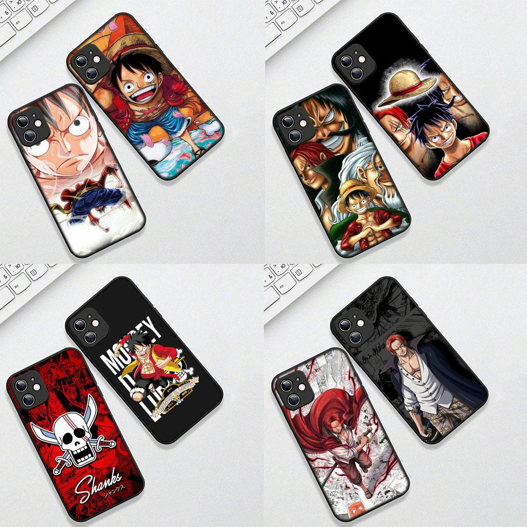 Cover for Apple iPhone 17 16 14 15 Pro Max Plus 15+ 16E XR ProMax Air + Coque Phone Case Poster Shanks Red Hair One Luffy Piece