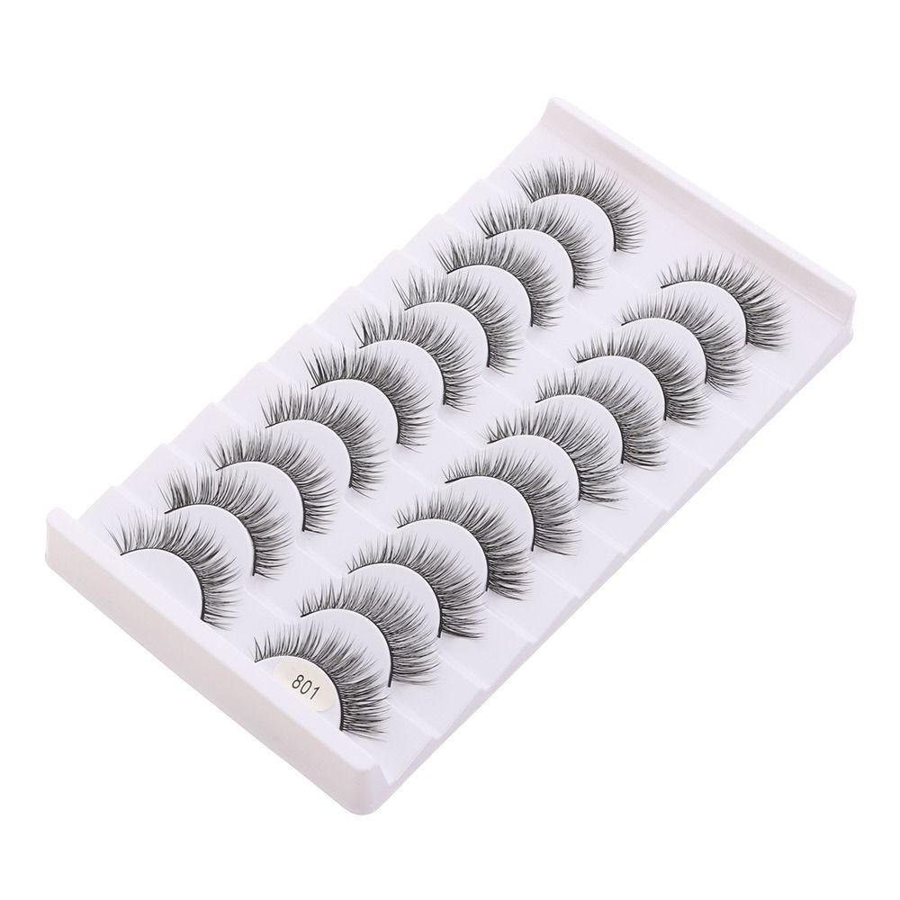 Full Strip False Eyelashes Handmade Fake Eyelash 3D Faux Mink Lash Eye Lash Extension