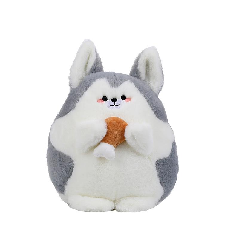 Creative Cute Chicken Legs Husky Doll Plush Toy Grab Device Doll Activity Throw Doll Premium Durable Quality Useful