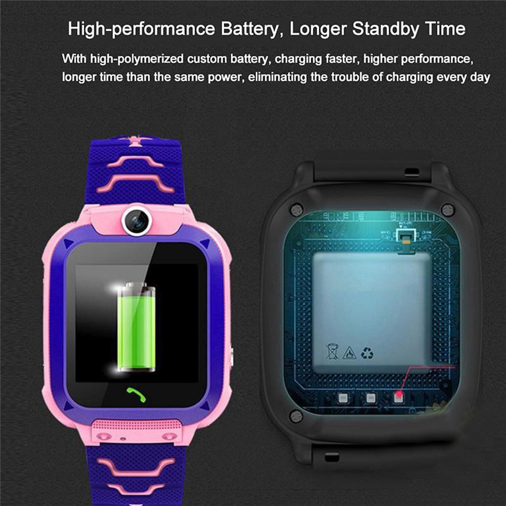 Q12 Kids Intelligent Watch IP67 Waterproof Touch Screen SOS Phone Call Device Location Tracker Anti Lost Watches