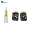 DRL LED Boards Trim for BMW 5 Series G30 G31 F90 M5 2017 2018    Headlight Daytime Running Light Angel Eyes Lemon Yellow