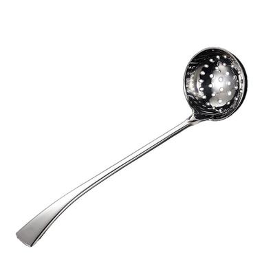 ZISIZ Stainless Steel Soup Ladle & Slotted Spoon Set