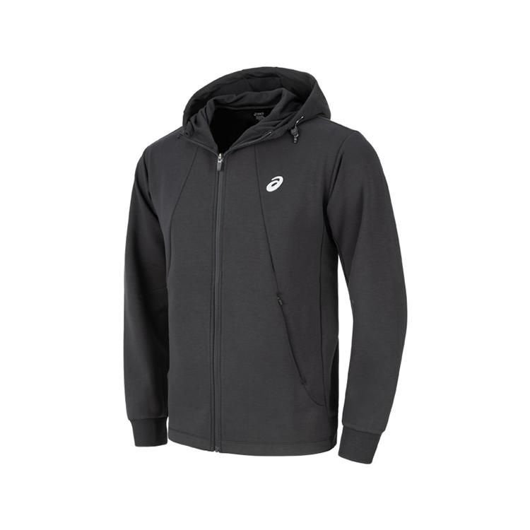 

Asics Влагоотводящая Быстросохнущая Теплая Дышащая Эластичная Спортивная Толстовка с Капюшоном и Длинным Рукавом Мужские куртки 2031F367-001 M