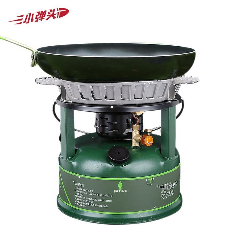 Outdoor Dual-Fuel Camping Stove