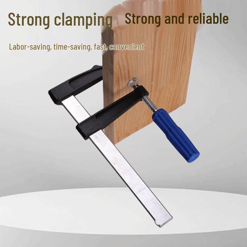 Heavy-Duty Forged Woodworking F-Clamp