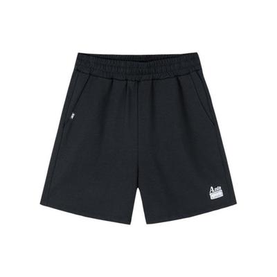 Lifestyle Series SS22 Casual Solid Color Five-Point Shorts Women Shorts Black 162238313-2