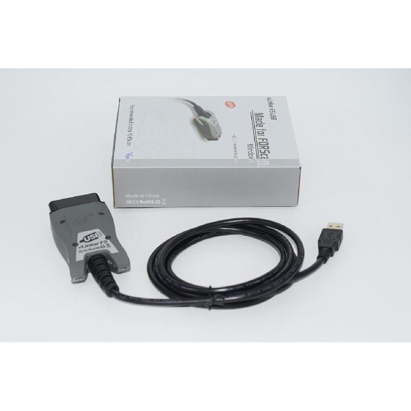 Vgate VLinker FS OBD2 USB Adapter For FORS-Can HS/MS-CAN Auto Switch