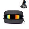 EVA Skiing Goggle Case Sunglasses Carrying Zipper Hard Box Scratch-resistant Snowboard Sunglasses Organizer Case