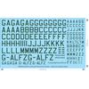 Percival Prince Armor Decals - 1/72 - Letters & Numbers Decals - Waterslide, 1/72