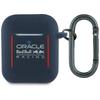 Etui Do AirPods 1 Red Bull Silicone Logo & Lines Granatowy