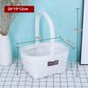 Handheld Wedding Candy Storage Basket with Handle Flower Basket  For Home Wedding Decor
