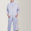 Adidas Originals Adicolor Series Striped Patchwork Joggers With Side Snap Buttons Women Bottoms Pastel-Lilac IP0625