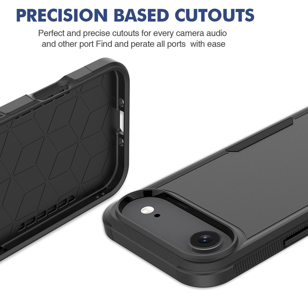For iPhone 17 Air Case 2 In 1 PC+TPU Shockproof Phone Cover