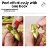 Multi-Functional Pea Sheller Stainless Steel Bean Sheller New Peanut Sheller  Home Kitchen Use