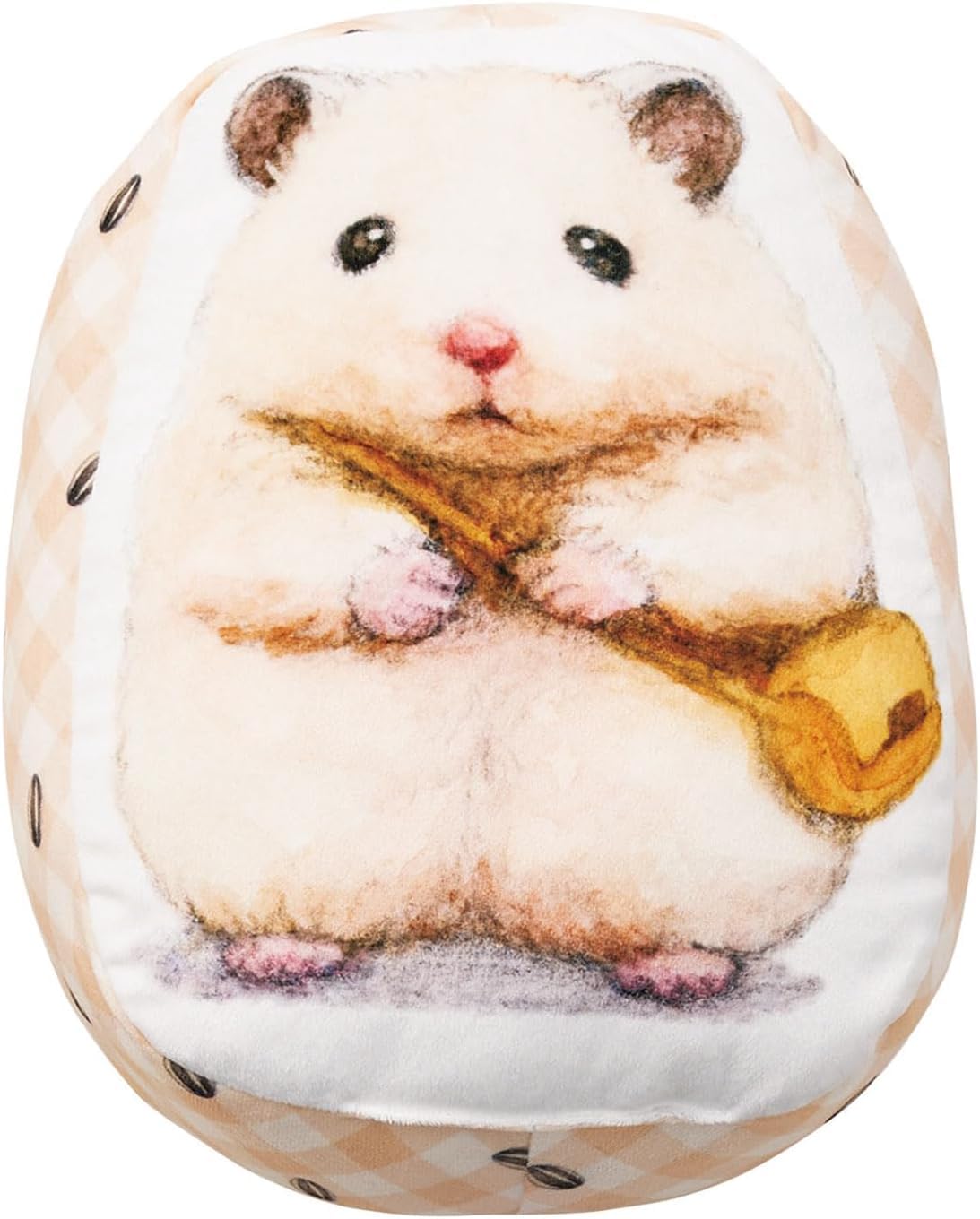 

Marushin Sukeroku s Daily Life Soft and Smooth Marshmallow Cushion, Perfect as a Gift or Birthday Gift, Product Number: 5385000300