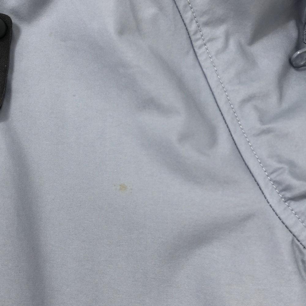 Fat Nylon Jacket TITCH Gray Hood Men's Used