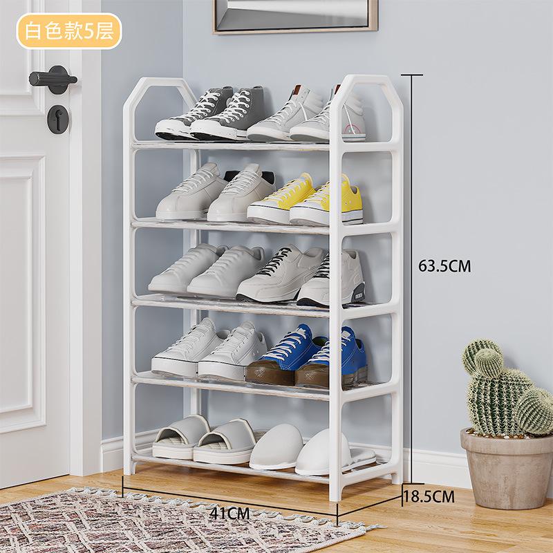 4-Tier Space-Saving Shoe Rack – Sturdy Ladder Design for Entryway, Dorm, Balcony & Small Spaces, Holds 12-15 Pairs, Easy Assembly & Foldable Storage