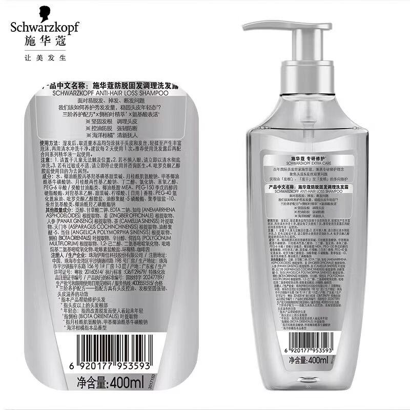 Schwarzkopf Anti-Hair Loss Shampoo