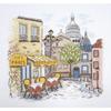 Kit Broderie Point de Croix Montmartre