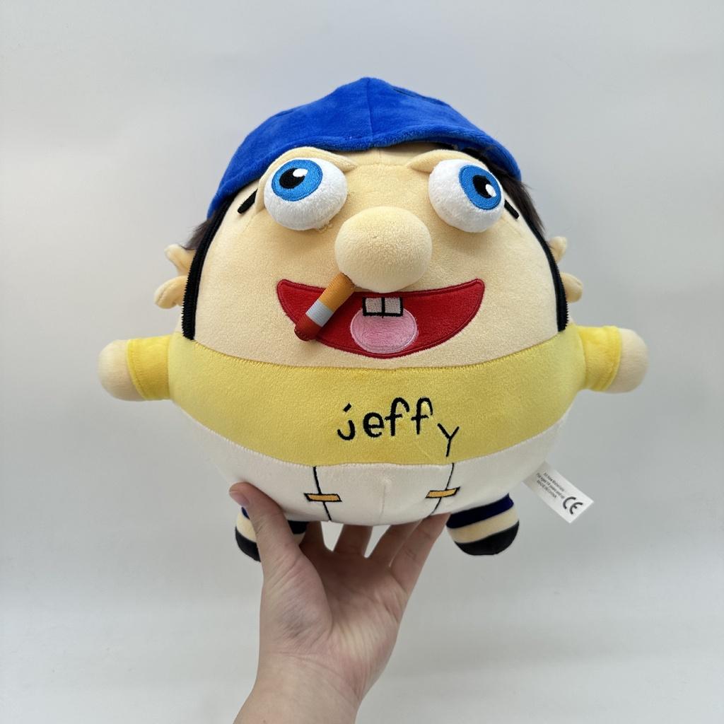 Thicc Jeffy Plush Soft And Cuddly Stuffed Animal Toy In Jeffy Color