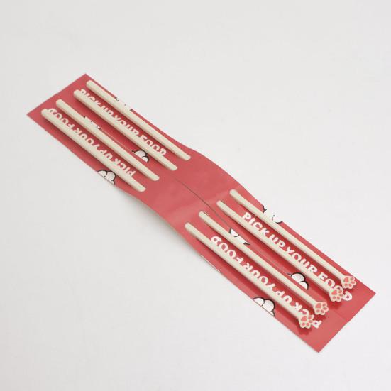 Cute Cat Paw Chopsticks Non-Slip Grip Utensils with Paw Print Design Reusable Kitchenware for Sushi Noodles Unique Gift for Cat Lovers & Japanese Food
