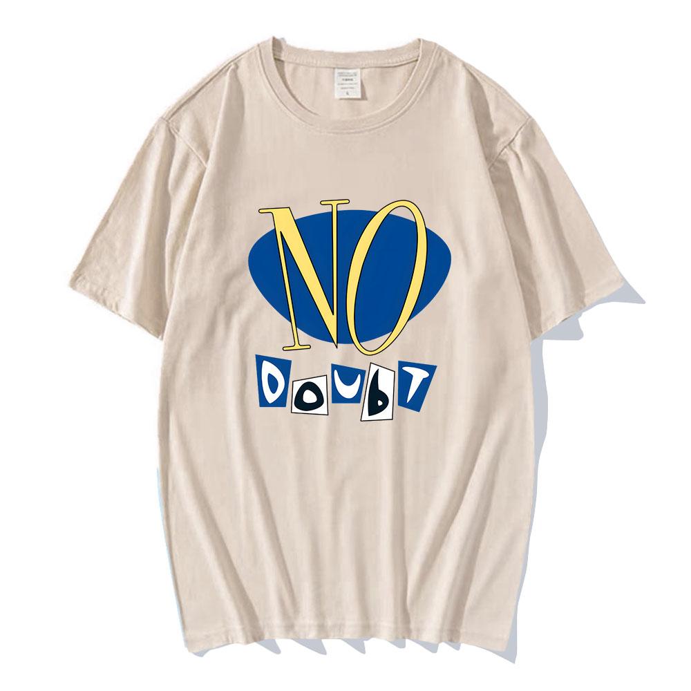 Bez Wątpienia Wydanie Winylu Czerwony T-shirt Streetwear Unisex Bawełna Moda Luźny Casualowy T-shirt Okrągły Dekolt Męski Damski Koszulki Nadruk Graficzny Top