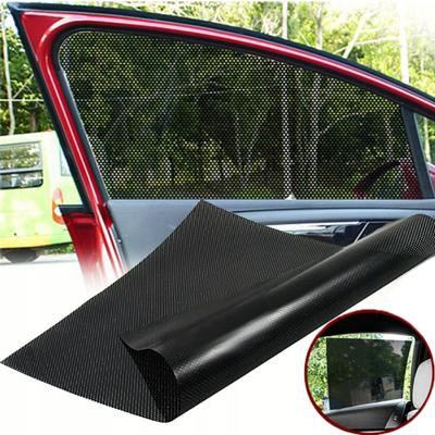 2Pcs Car Sunshade Stickers Static Electrostatic Window Sun-shading Stickers Sun Block Car Rear Windows Side Blocks Cover Film