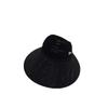 Summer new hat women's sunshade sunscreen empty top hat fashion knitted big brim summer outdoor sports sun hat