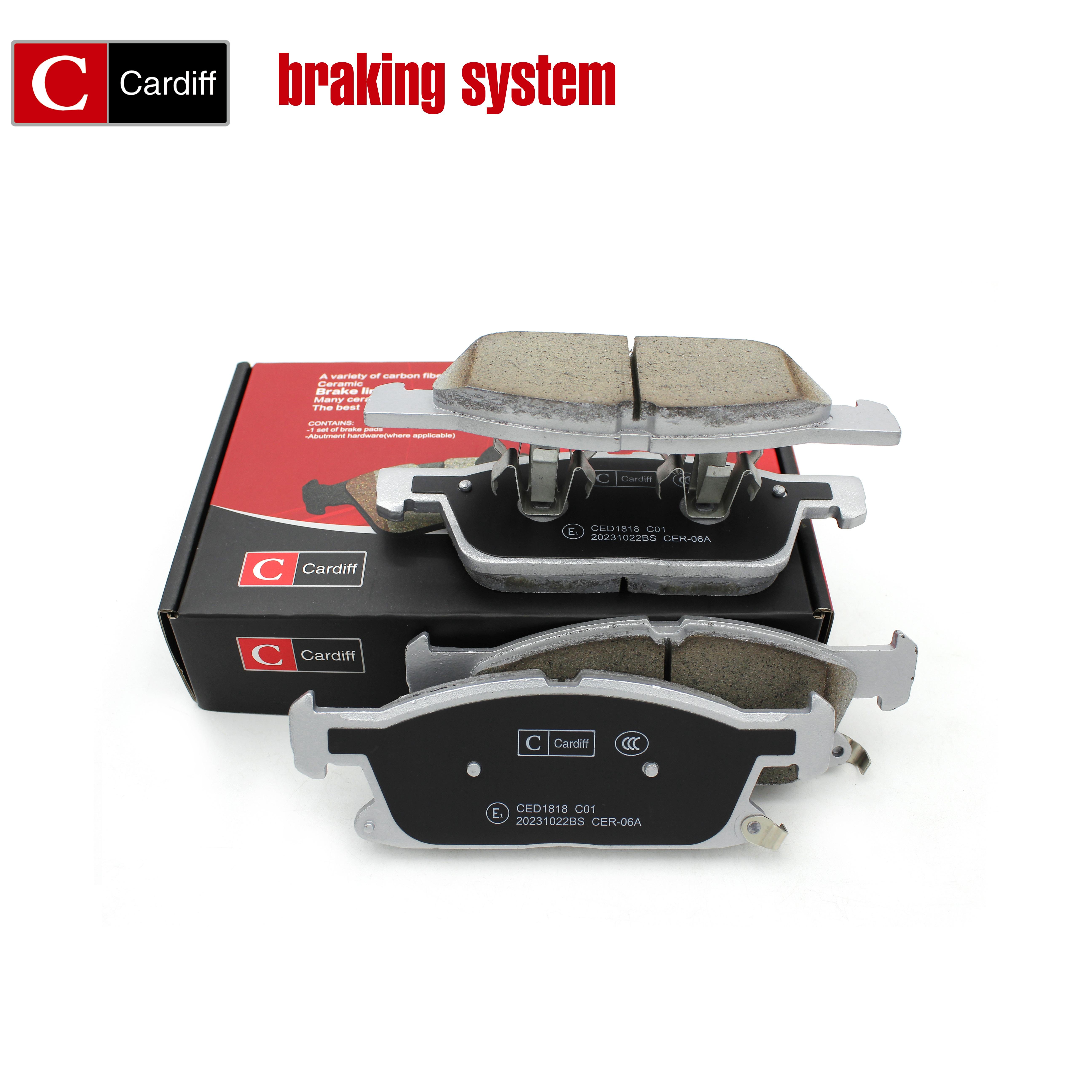Cardiff Brake Pad CED1818 Suitable For ChangAn CS95 Big calipers Front Brake Pad Front Brake Pad