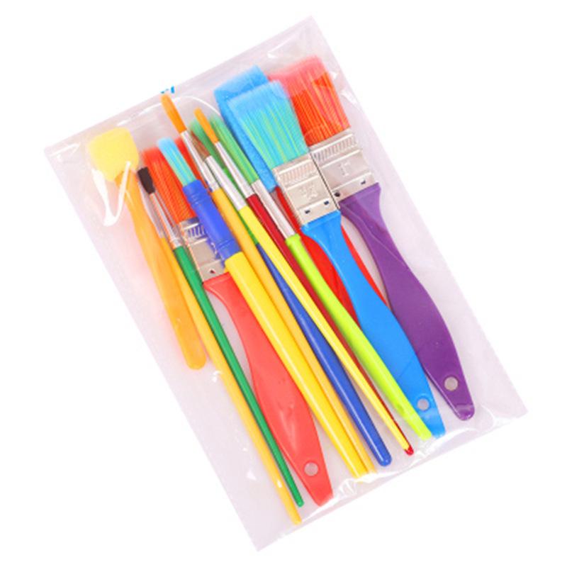 Children's Round Sponge Brushes for Art & Painting - Mushroom Head Tools for DIY Graffiti and Kindergarten Use