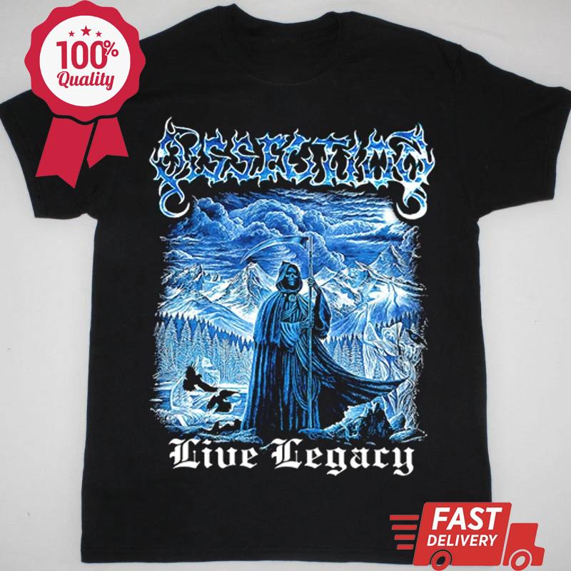 

NEW DISSECTION – Live Legacy Short Sleeve Black All Size Gift Fan T-Shirt PF2874 Unisex T-Shirt Graphic Tee XL