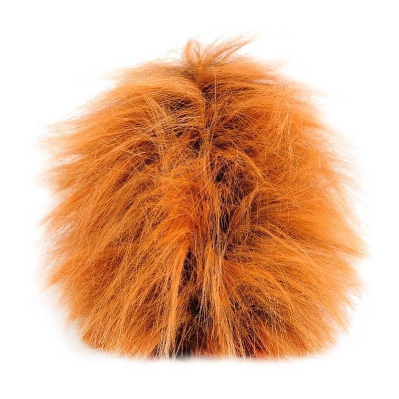 New Pet Hat Costume Lion Mane Cat Wig Halloween Dress Up With Ears Pet Hat Lion Mane Wig Cute Pet Cos