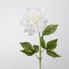 6pcs Real Touch Silk Fake Flowers Artificial Peonies Branch Hotel Decor White Flower Simulation Peony Festival Party Decoration