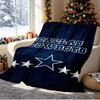 Dallas Cowboys Pattern Blanket for Home Decoration, Bed, Sofa, Car Travel, Camping, Suitable for All Seasons, Birthday Christmas Gift