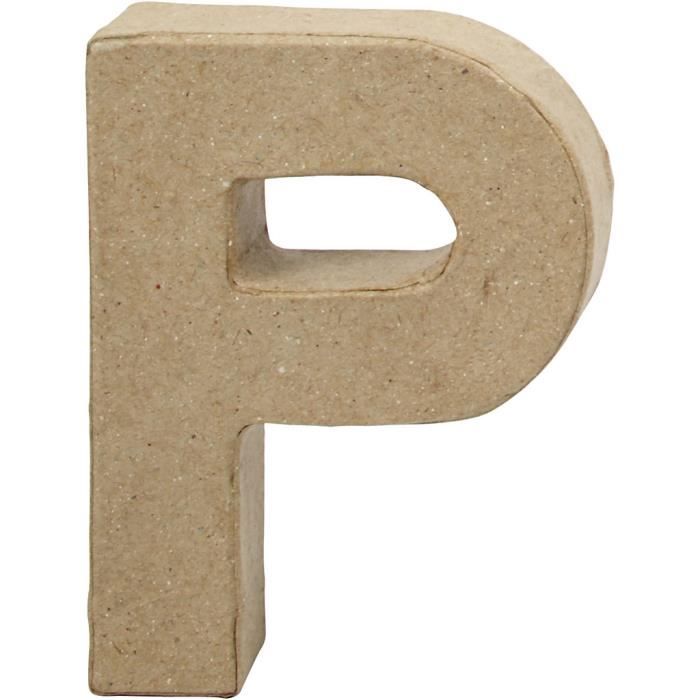 Handmade Paper Mache Letter. Ref 26654