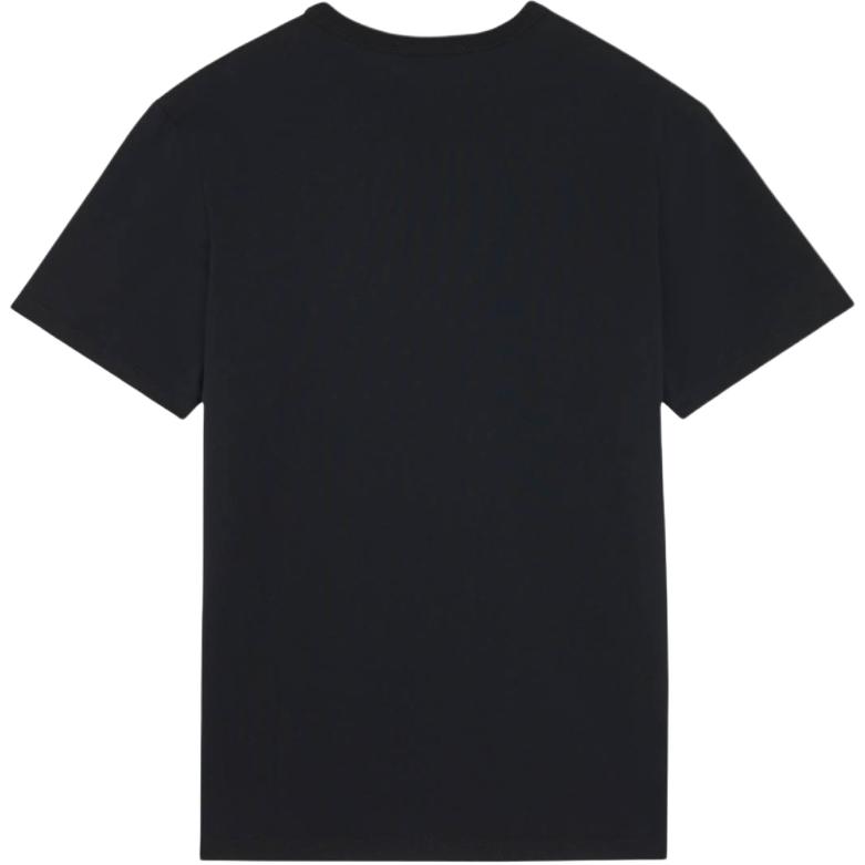 Maison Kitsune SS23 Fox Embroidery Crew Neck Short Sleeve T-Shirt Men Tops Black KM00102KJ0008-P199