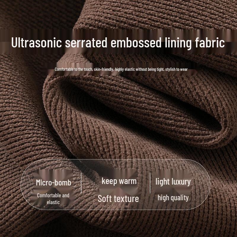 Shanshan Men's Thickened Business Casual Autumn/Winter Jacket