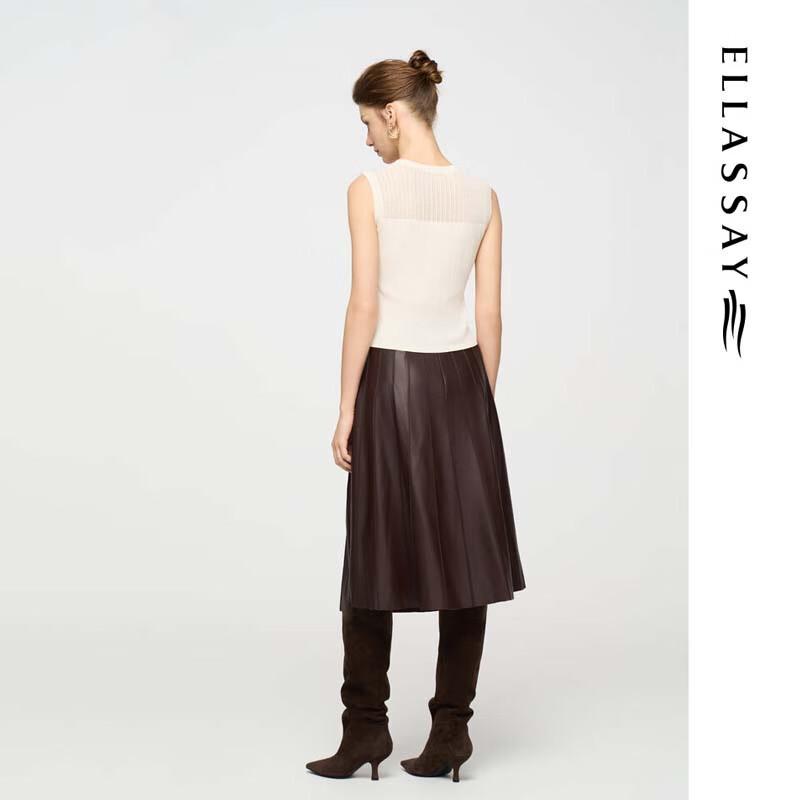 ELLASSAY Women's Elegant Sleeveless Knit Top